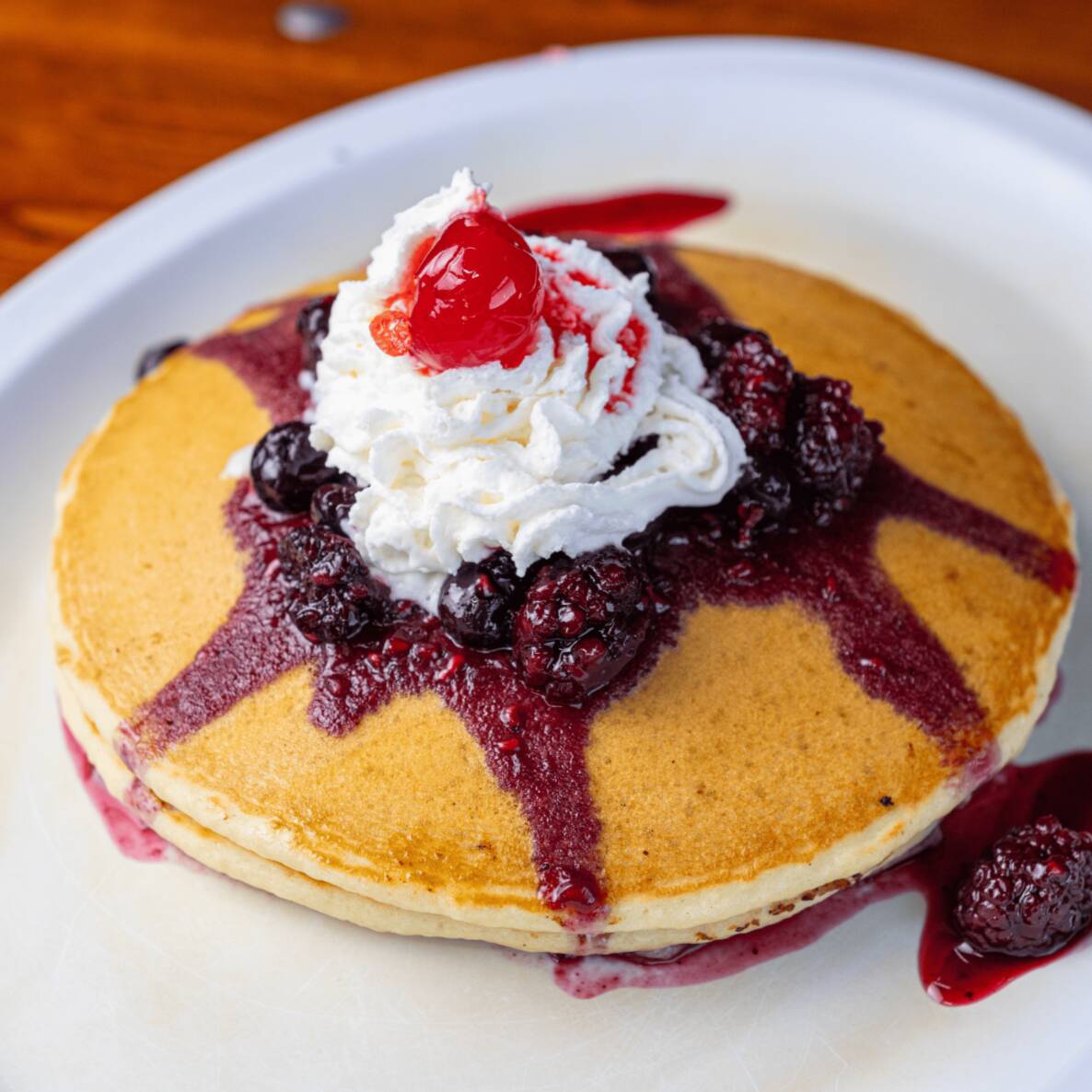 Hot Cakes Frutos Rojos