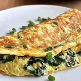 Omelette Poblano