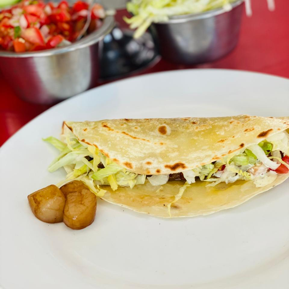 Quesadilla Callo de Almeja