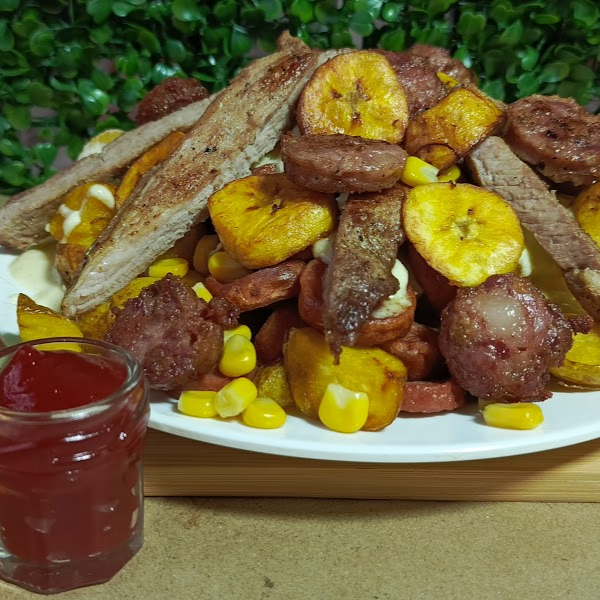 Salchipicada para 2
