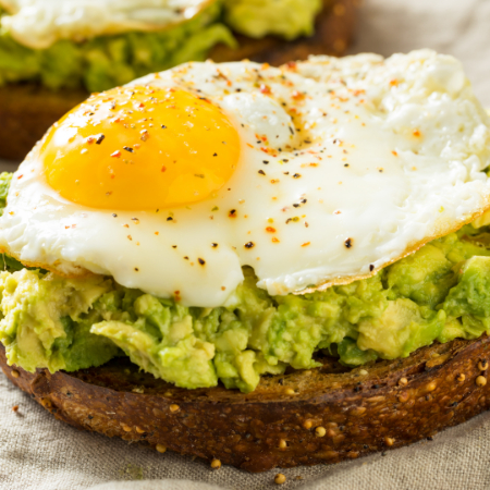 Toast de Claras de Huevo