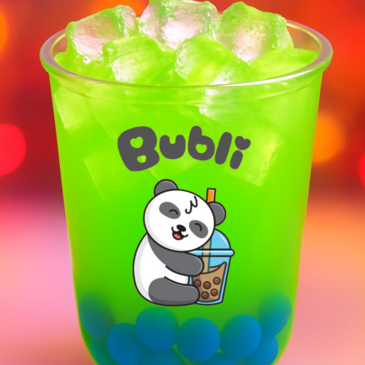 Manzana Verde Neón con Perlas de Bluberry