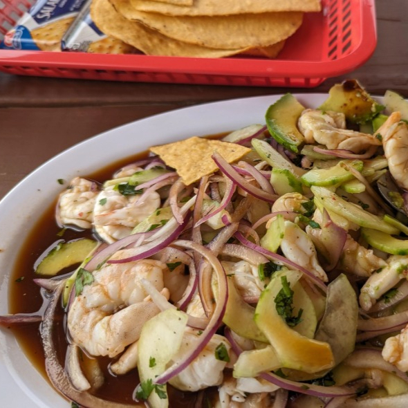 Aguachile Negro Camarón COCIDO