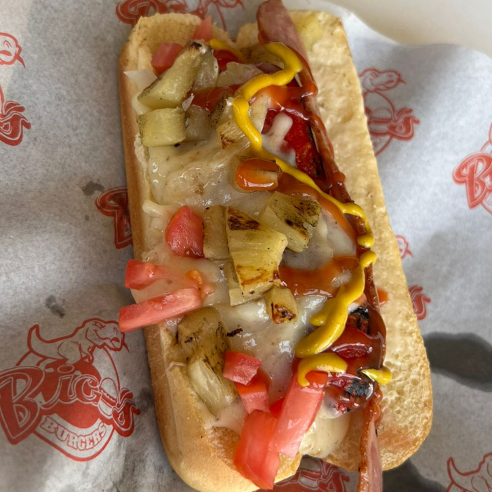 Hot Dogs Hawaiano