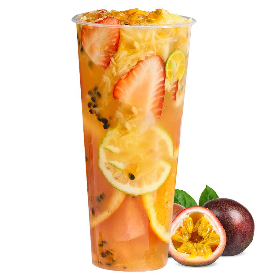 te con fruta 水果茶