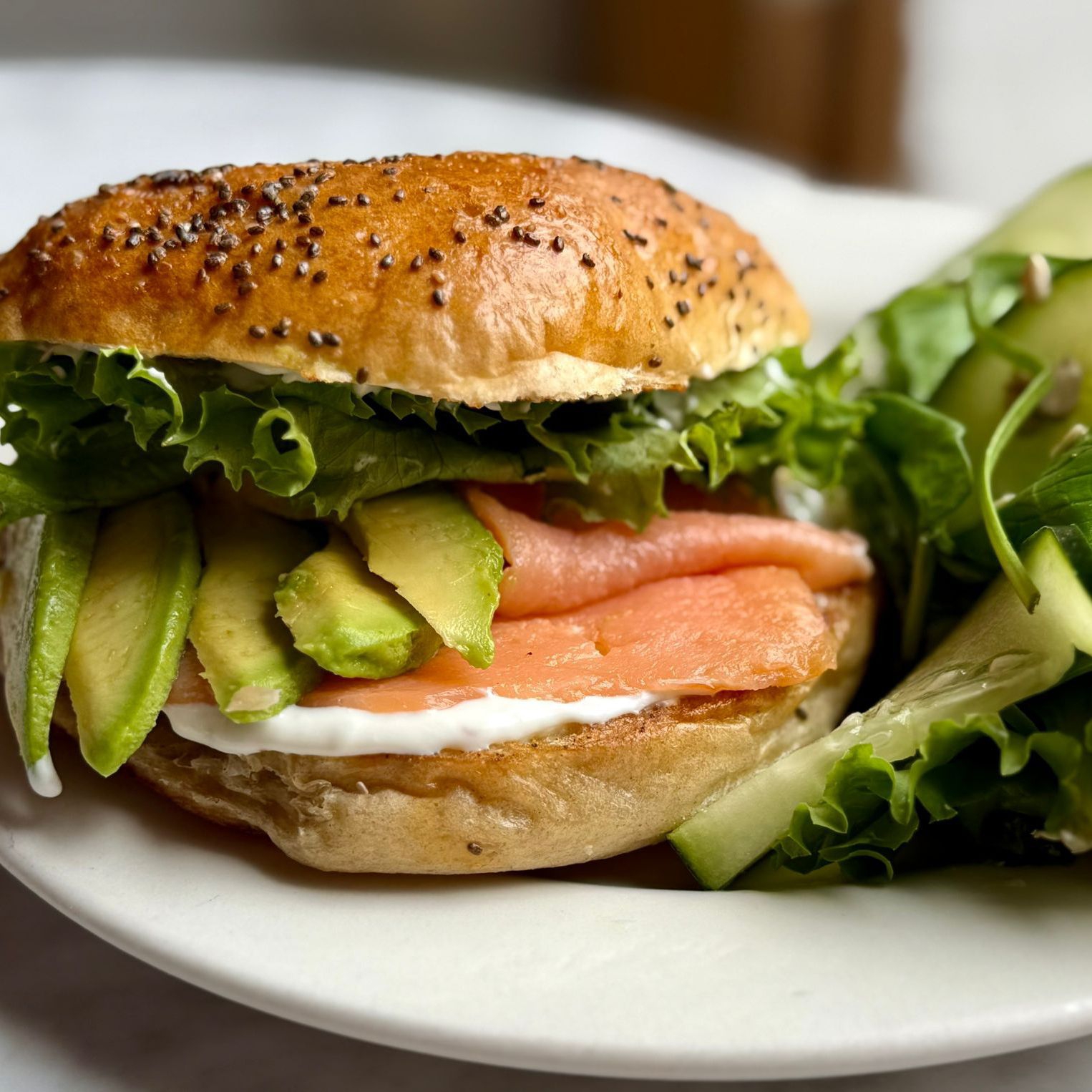 Bagel con Lox