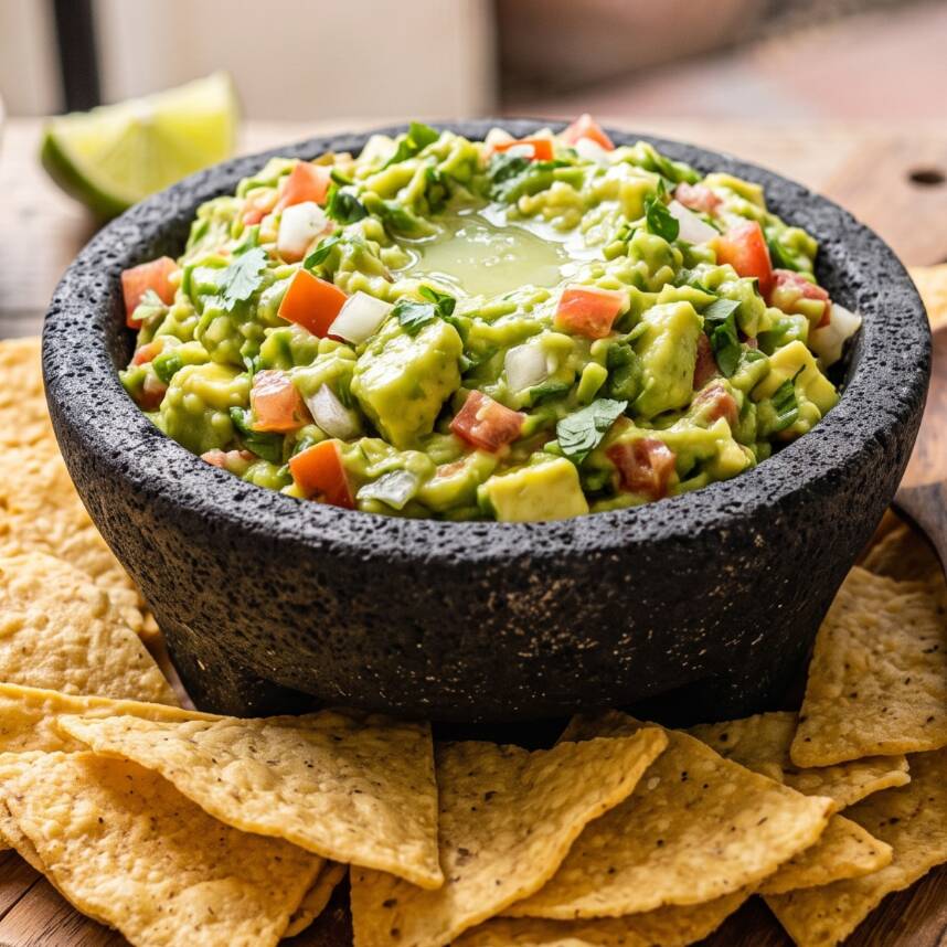 Guacamole con Totopos