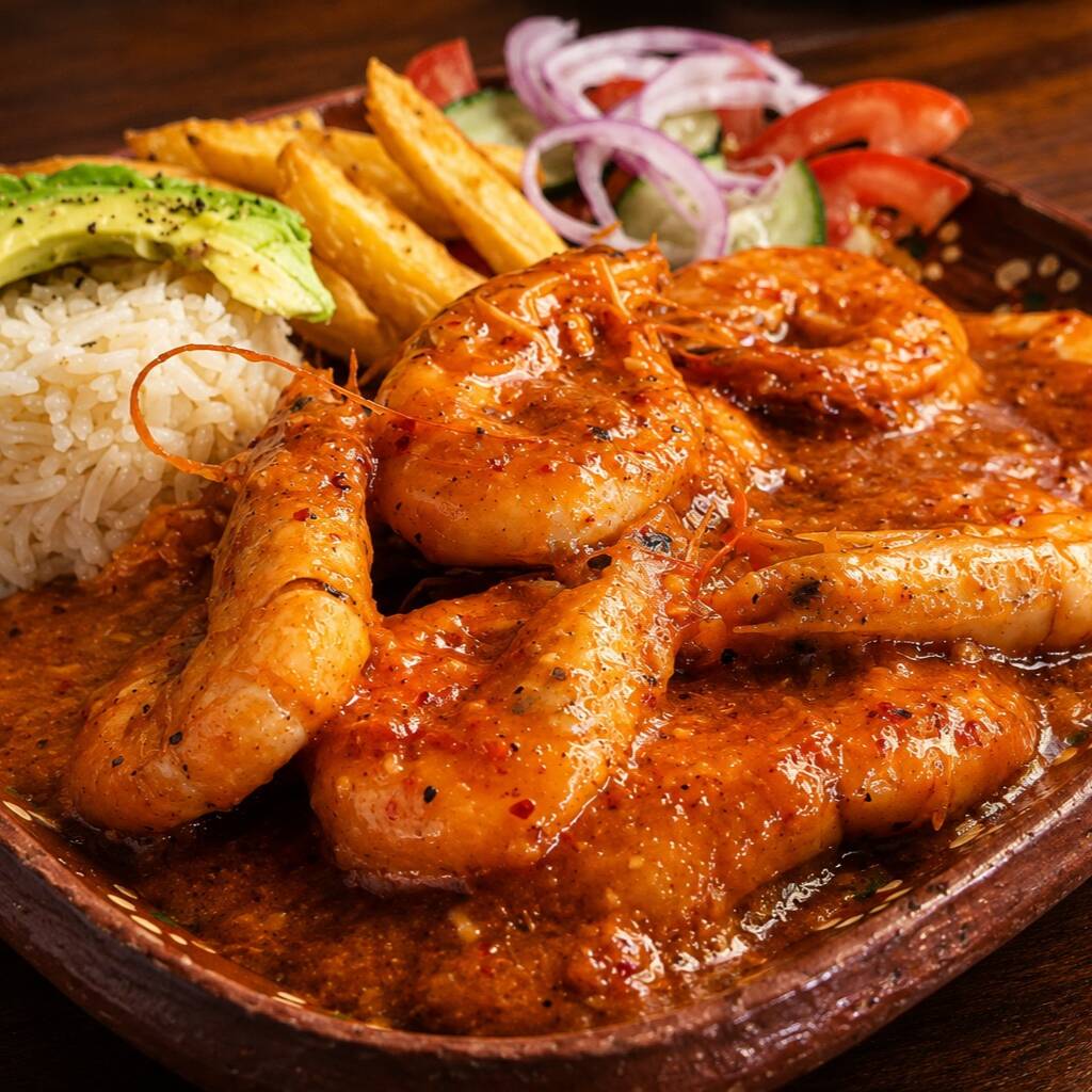 CAMARONES A LA CHIMICHURRI