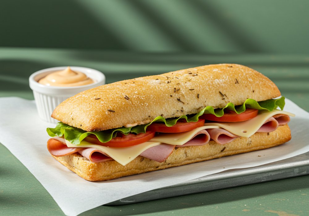 Panini Jamón de Pavo