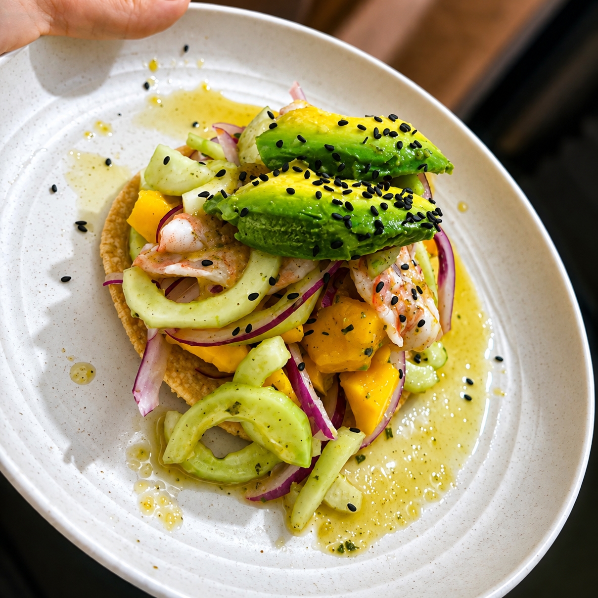 Tostadas - Aguachile Mango