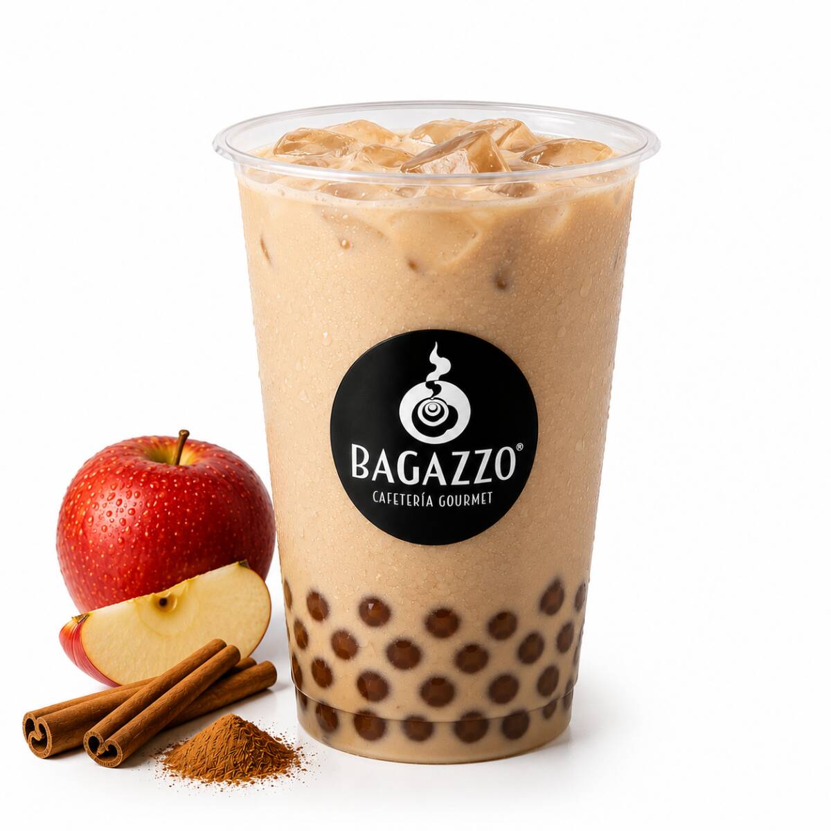 Chai Manzana Latte Perlas
