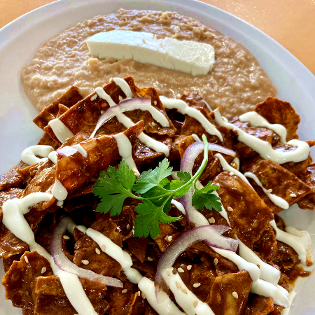 Chilaquiles de Mole