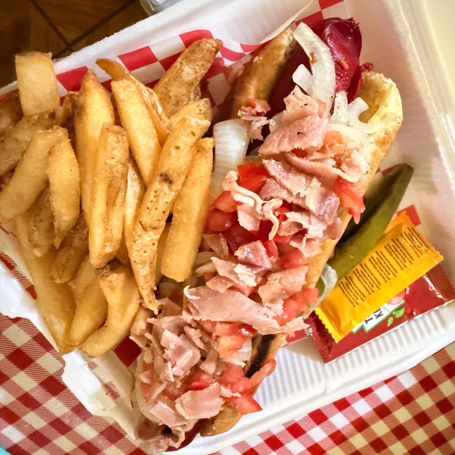 Hot Dog Jumbo con Papas