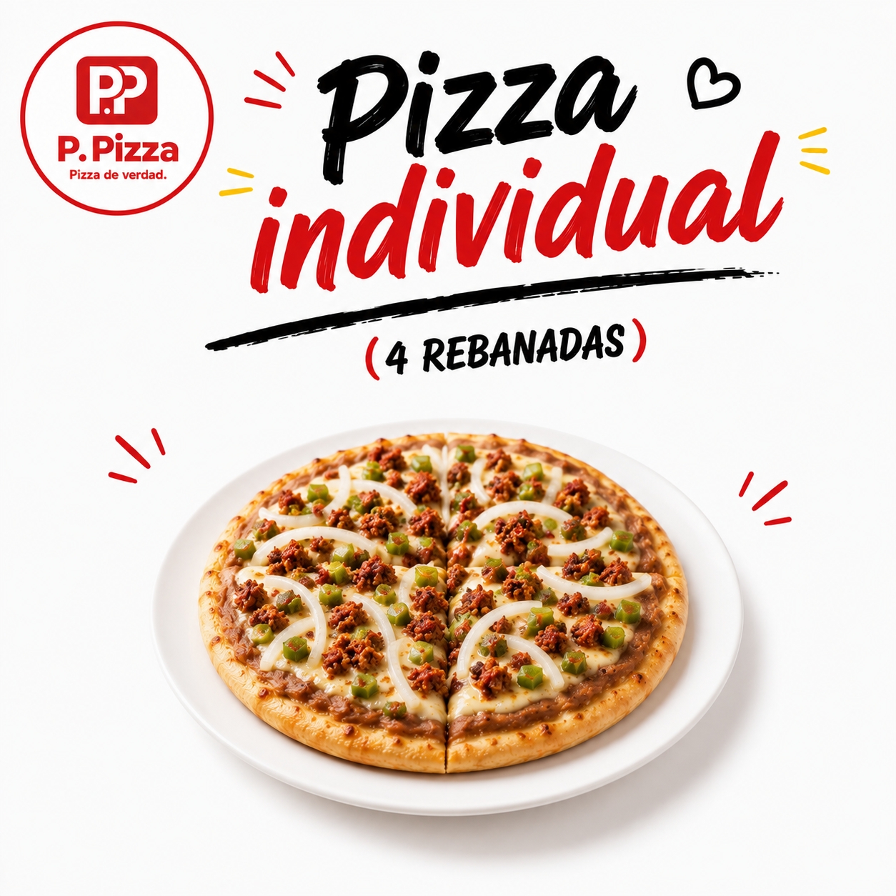 Pizza Individual (A elegir)