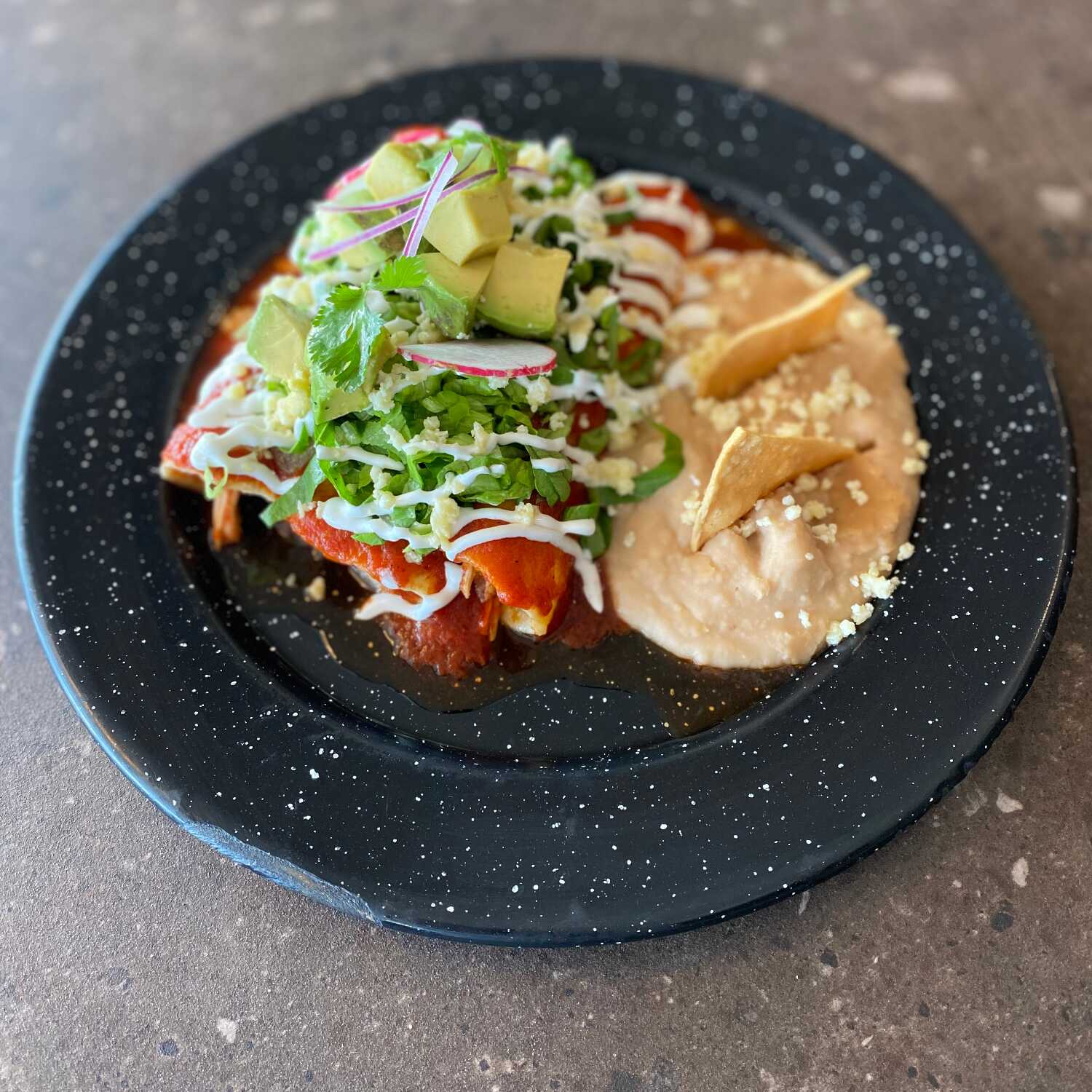 Enchiladas de Pollo