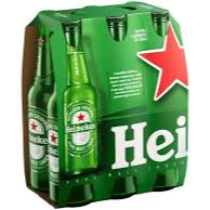 6 Unidades de Heineken Long Neck 330ml