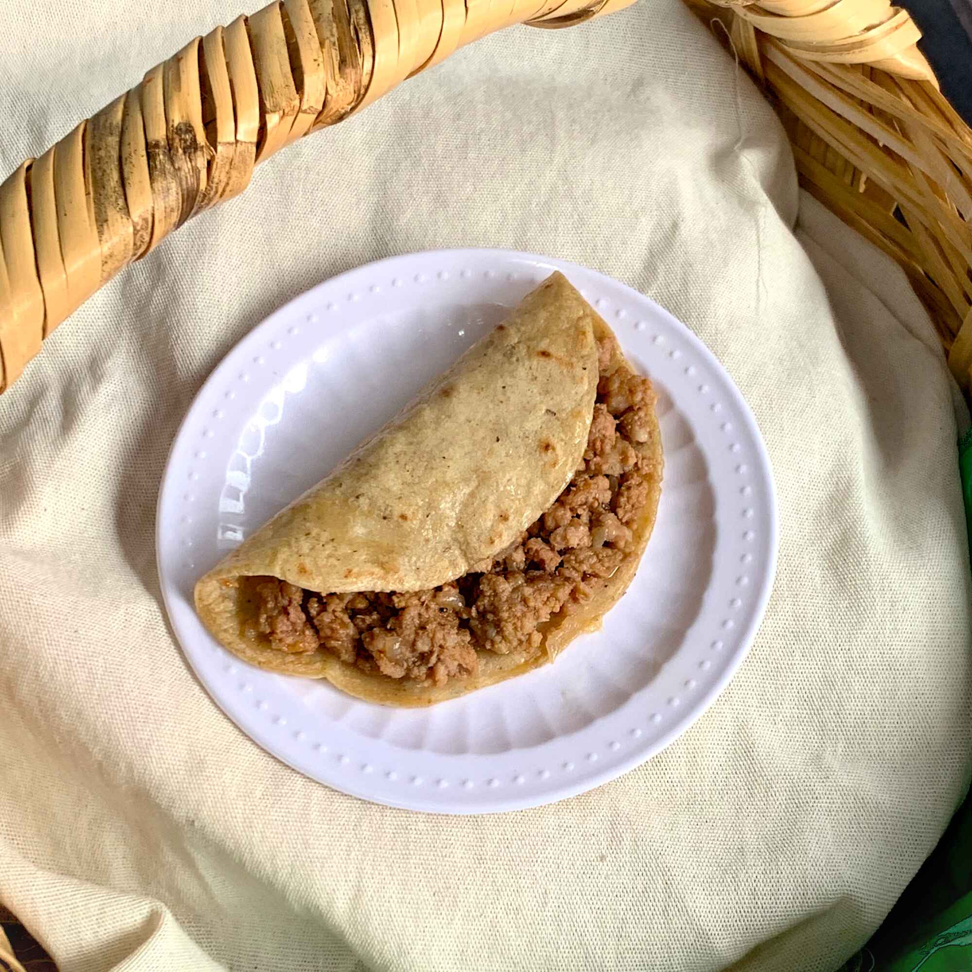 3 Tacos De Bistec Encebollado