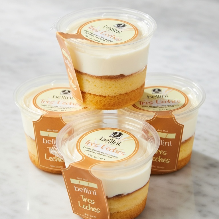 Bellini de Pastel Vainilla Tres Leches