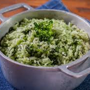 Arroz com brócolis