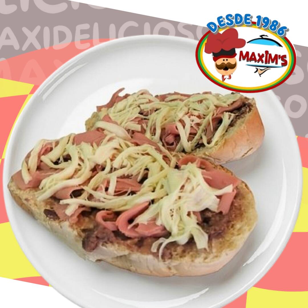 MOLLETES CON JAMÓN Y QUESO