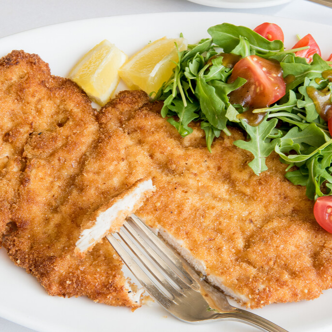 Completa en Pechuga Empanizada
