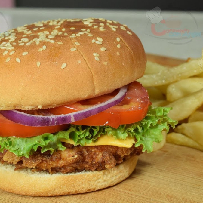 Hamburguesa de pollo