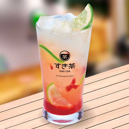 Limonada con Fresa
