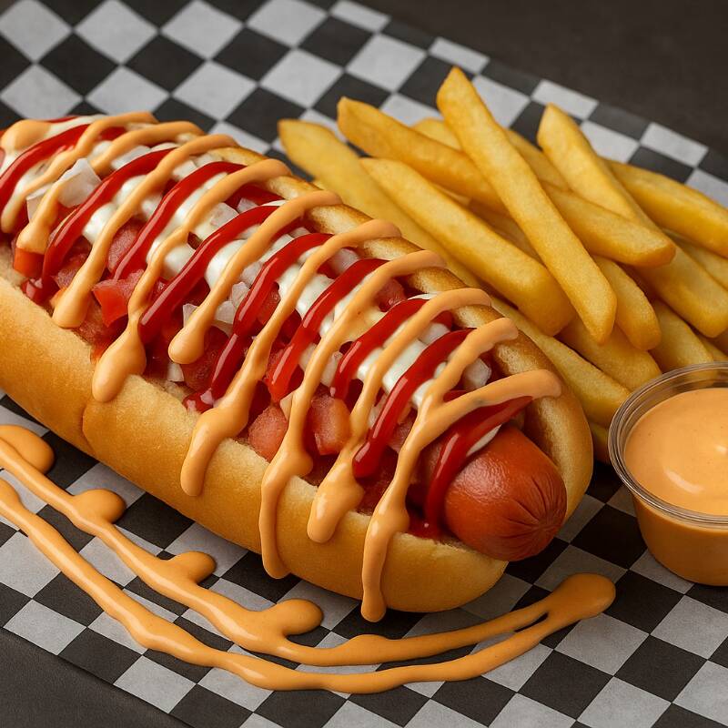 HOT DOG SALCHICHA DE PAVO