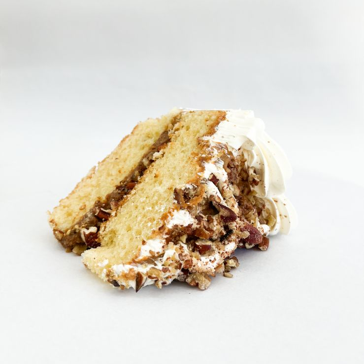 REBANADA DE PASTEL TRADICIONAL