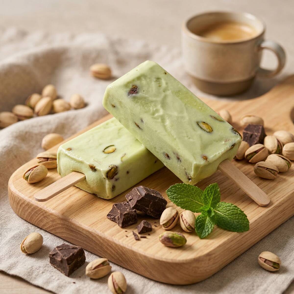 Paleta Crema Pistache