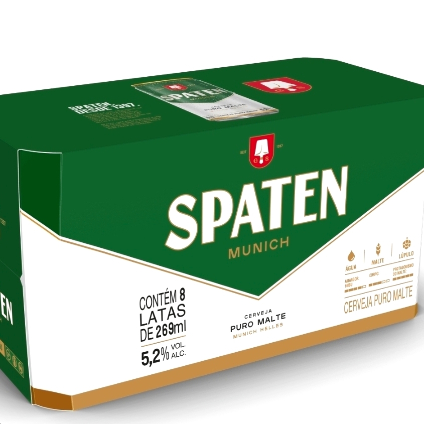 Cx spaten 269ml 8unidades