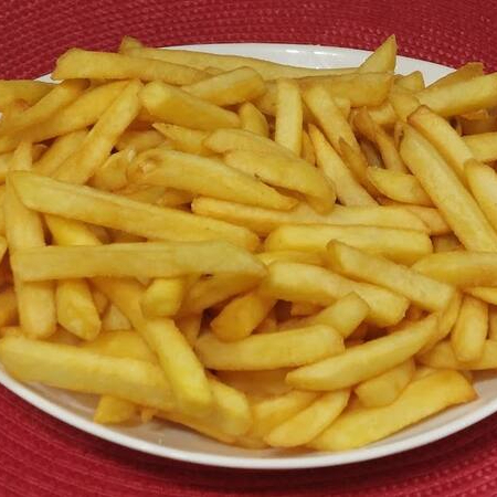 Uma porção de batata frita deliciosa!