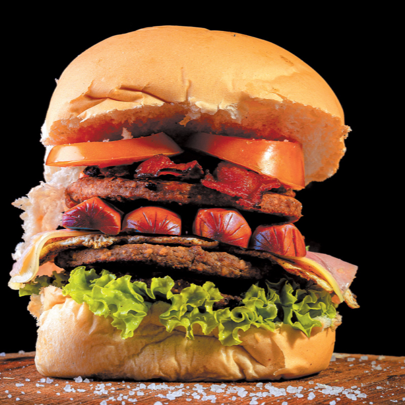 BURGER CON CHORIZO