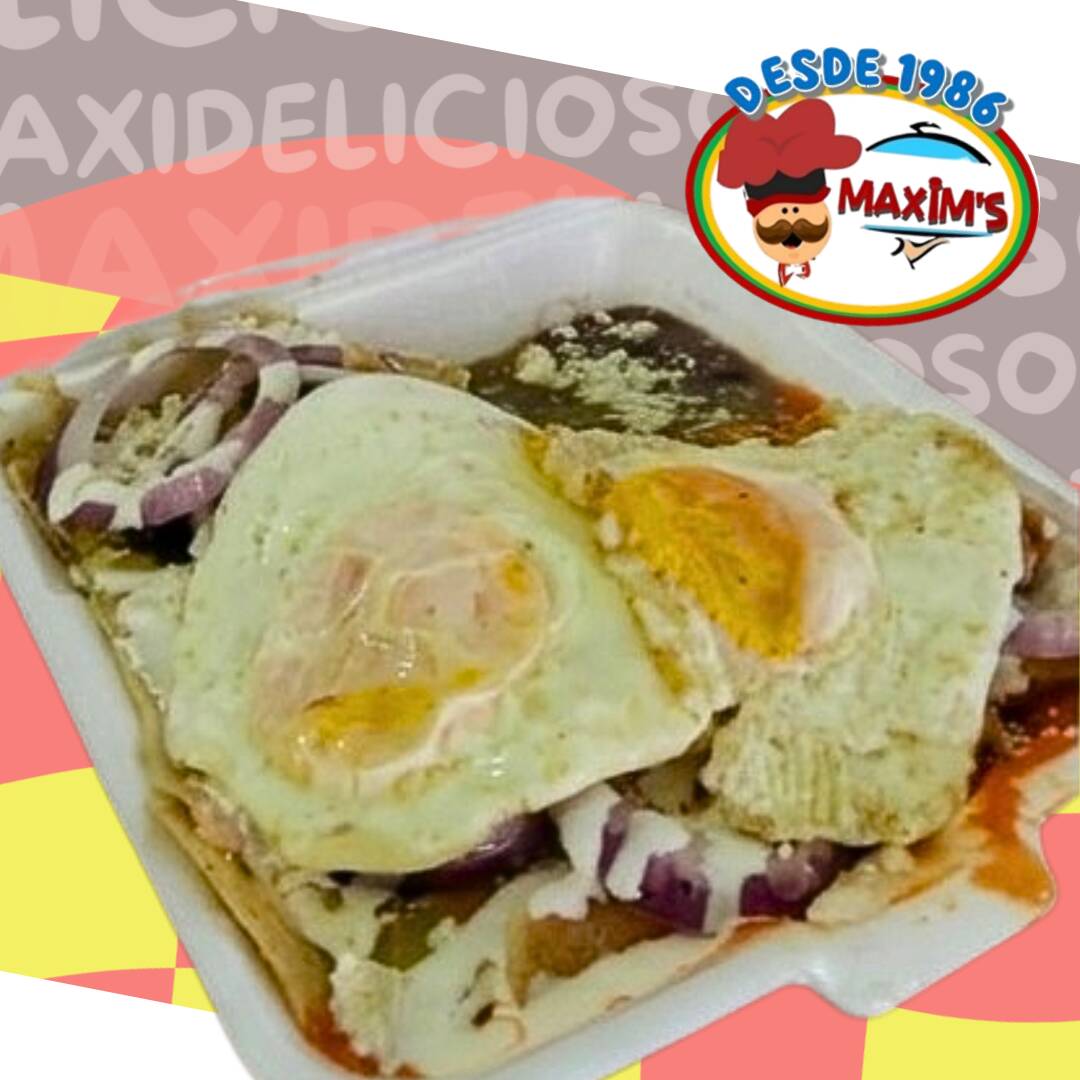 CHILAQUILES DIVORCIADOS C/2 PZAS DE HUEVO