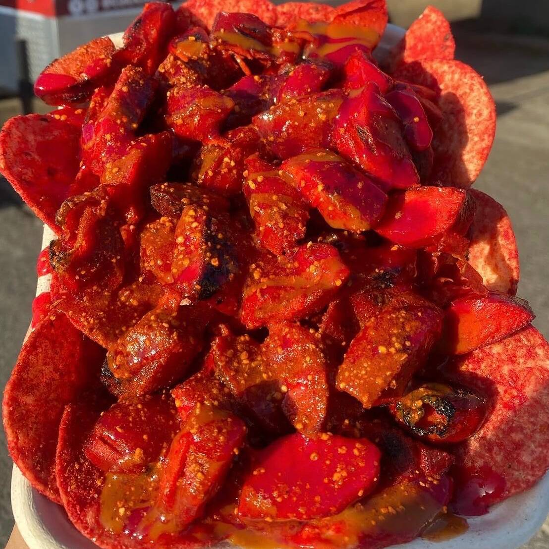 Tostitos con Salchicha