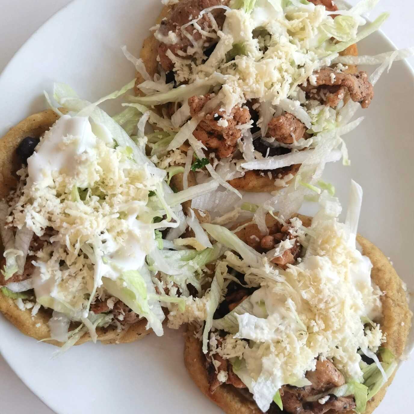 Orden Sopes Bistec (3pz)