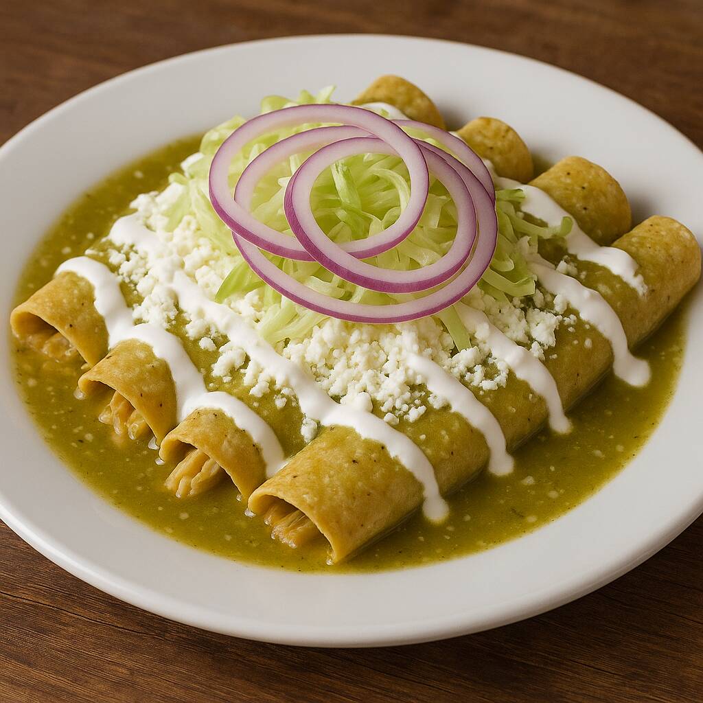 Enchiladas Verdes