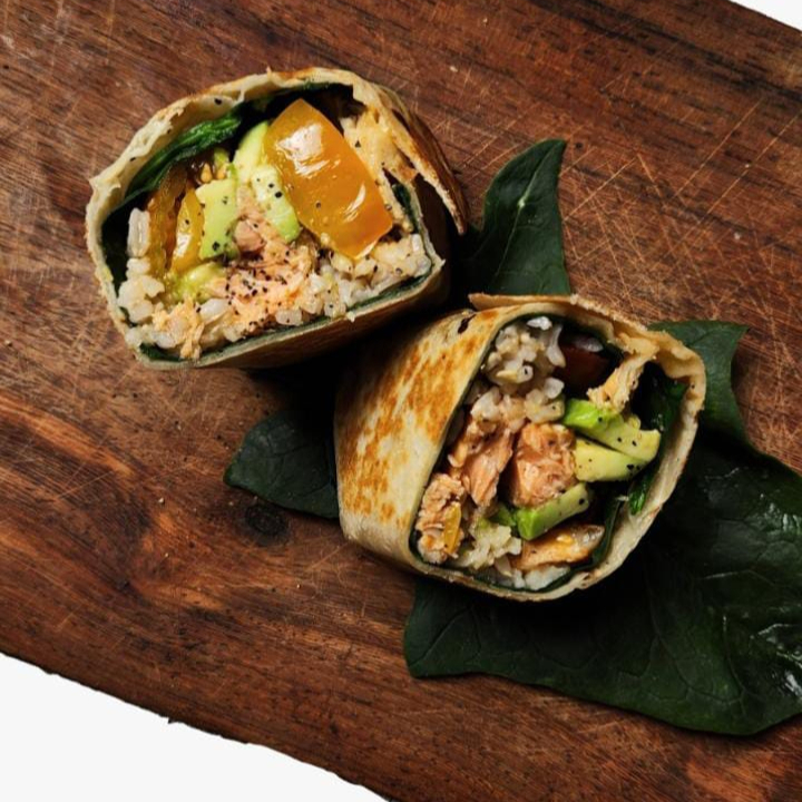 Salmón Wrap