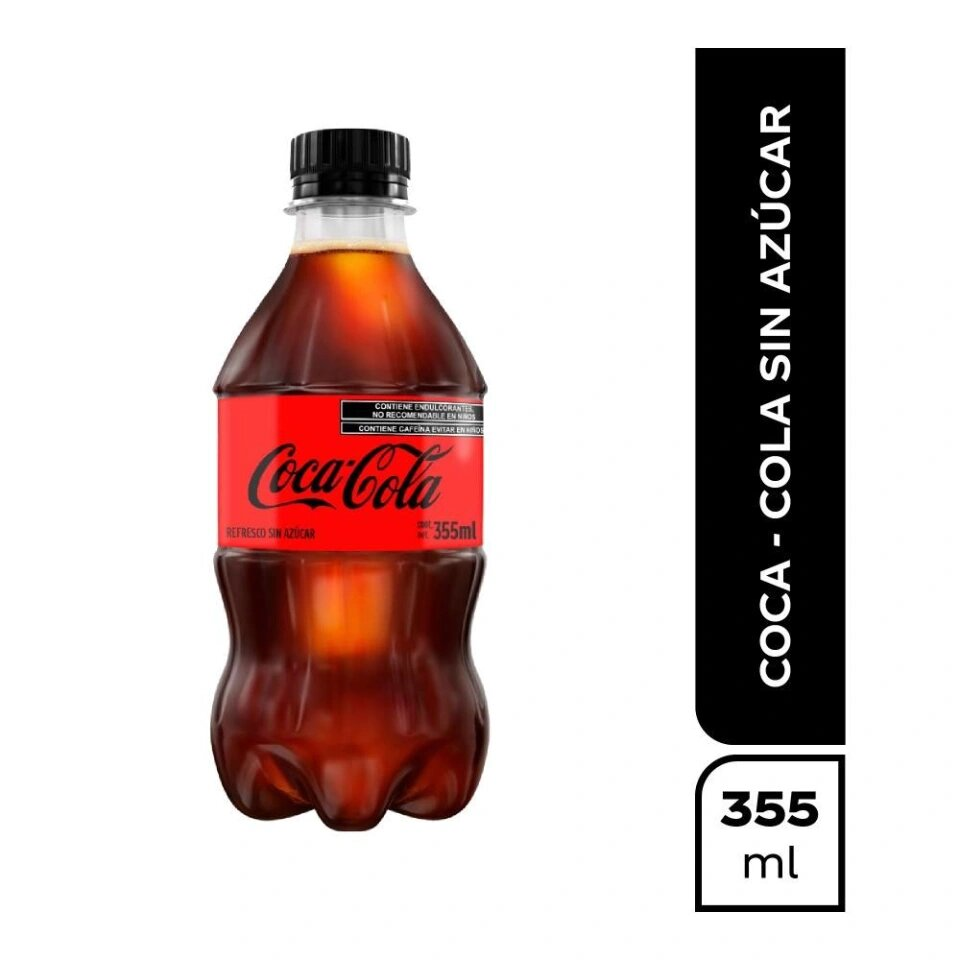 Coca Cola sin Azúcar 355ml