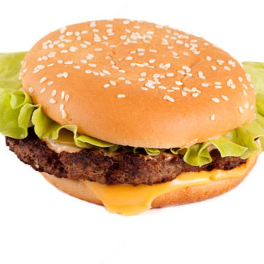 Hamburguesa Sencilla con Patatas