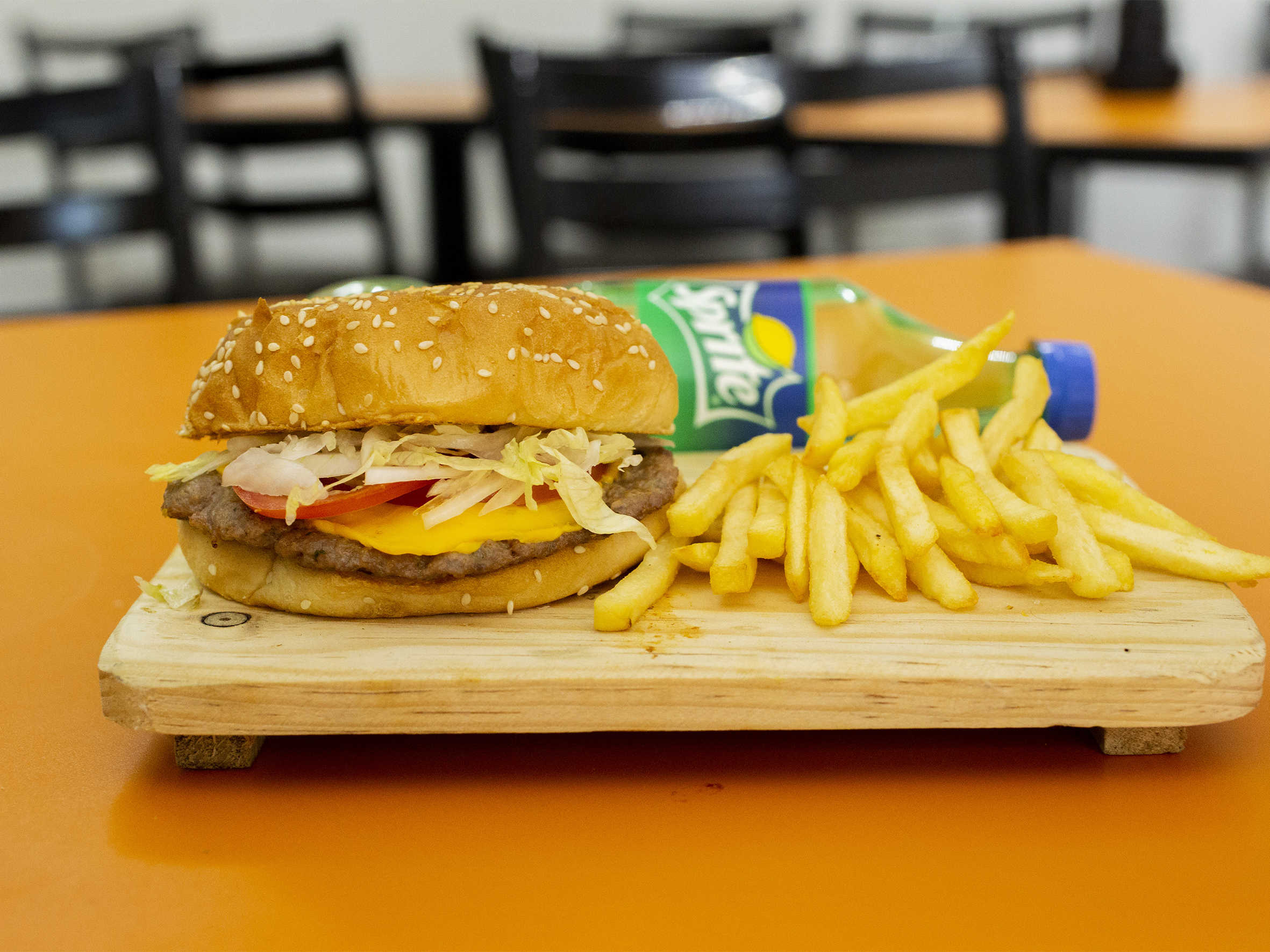 Hamburguesa de Res