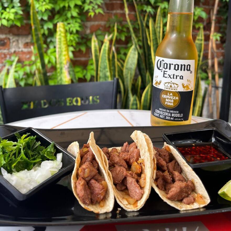 Orden 3 Tacos de Arrachera