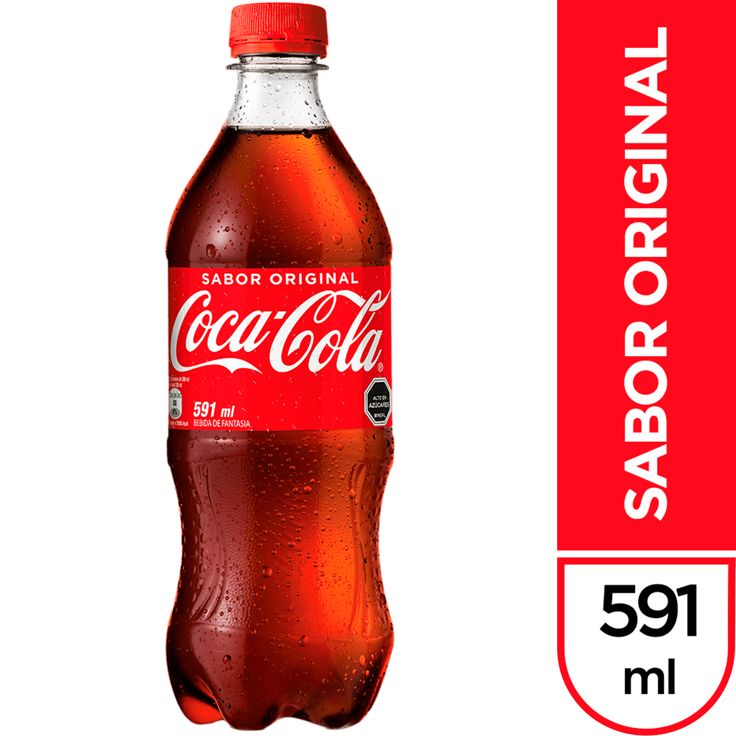 Coca Cola Botella 591 ML.