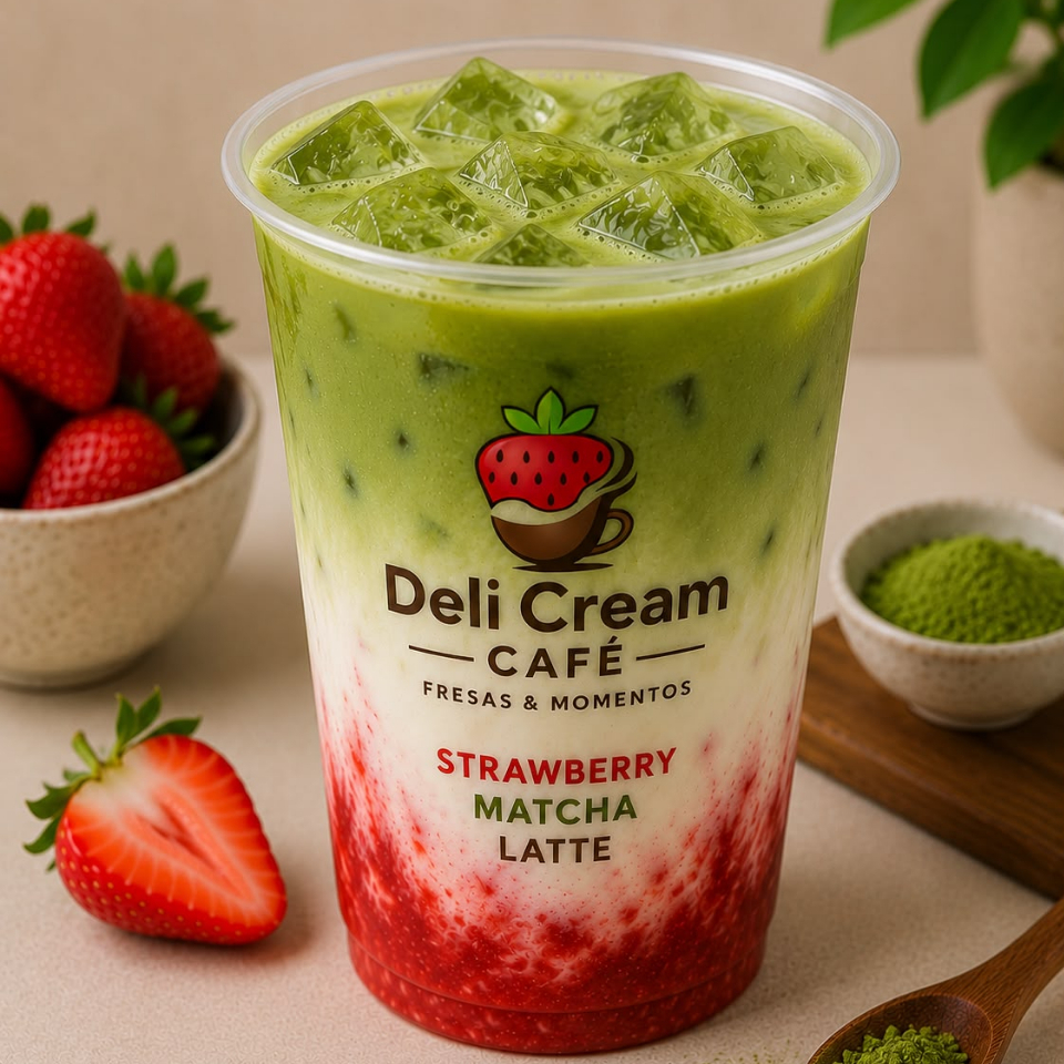 LATTE STRAWBERRY MATCHA
