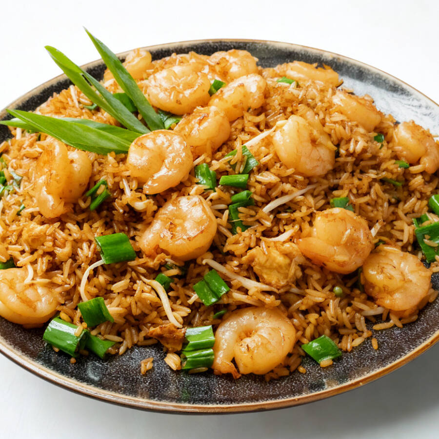 Camarón con Arroz
