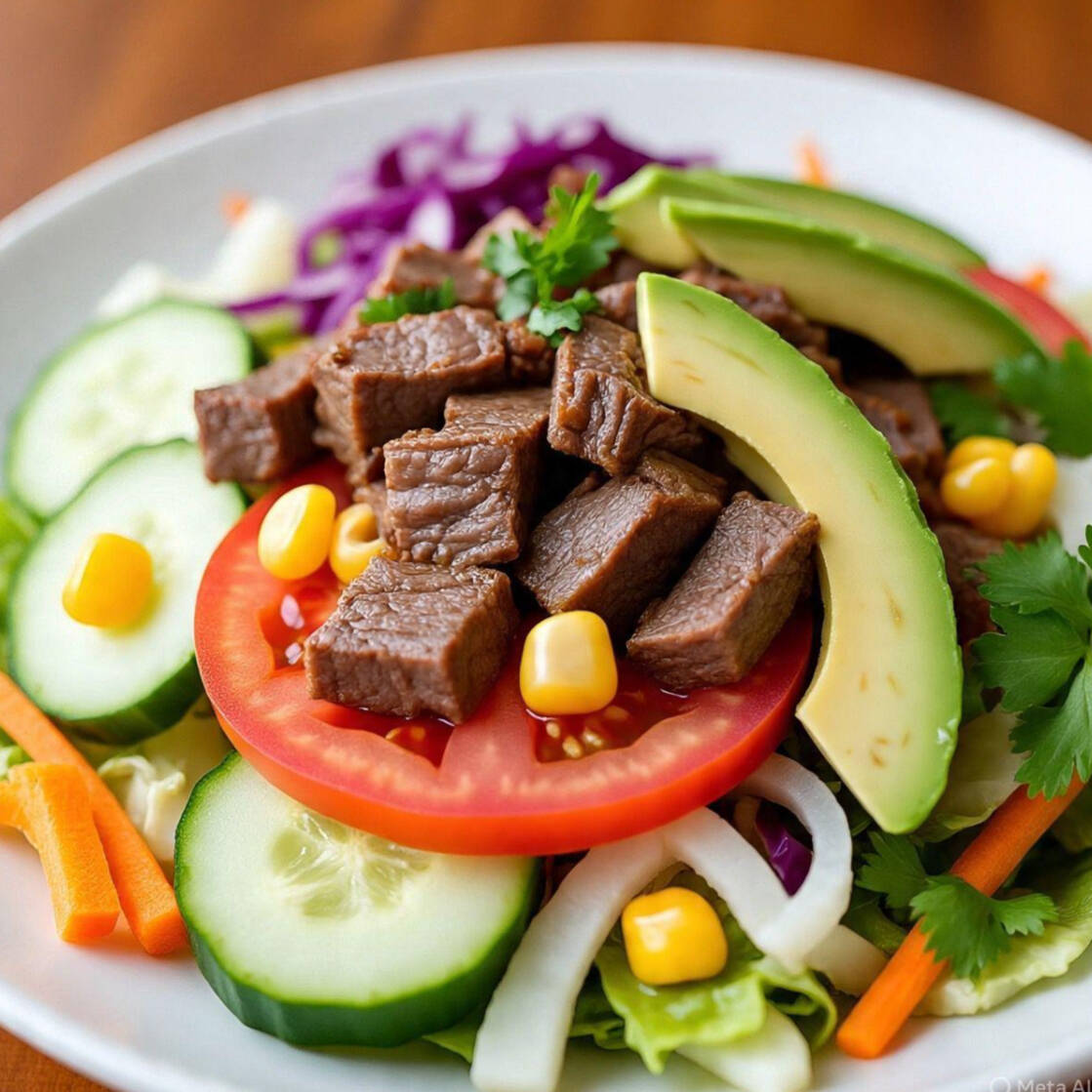 Ensalada Azteca de Arrachera