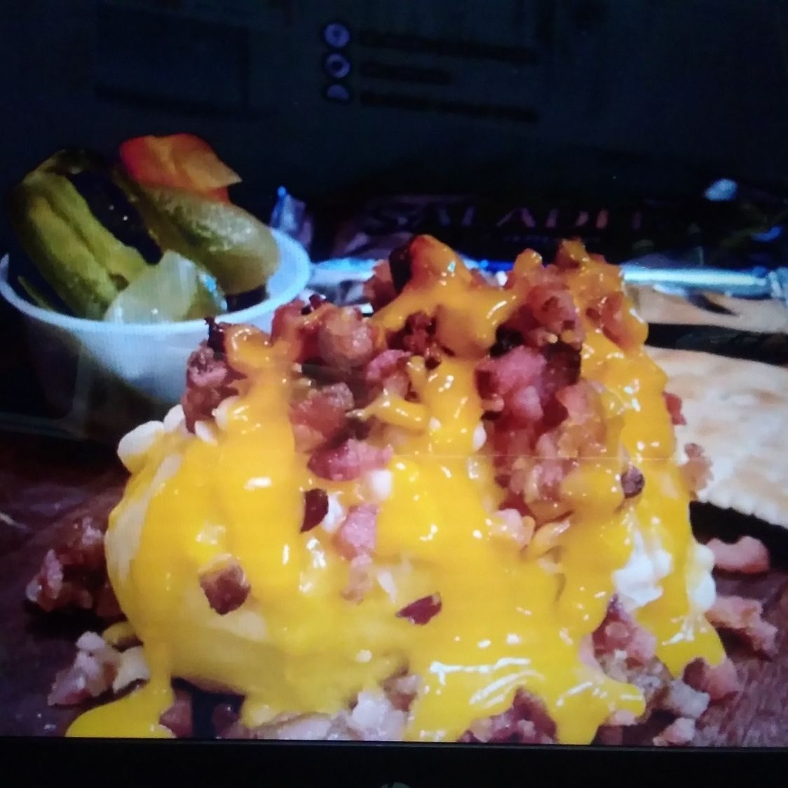 Papa al Horno con Chorizo