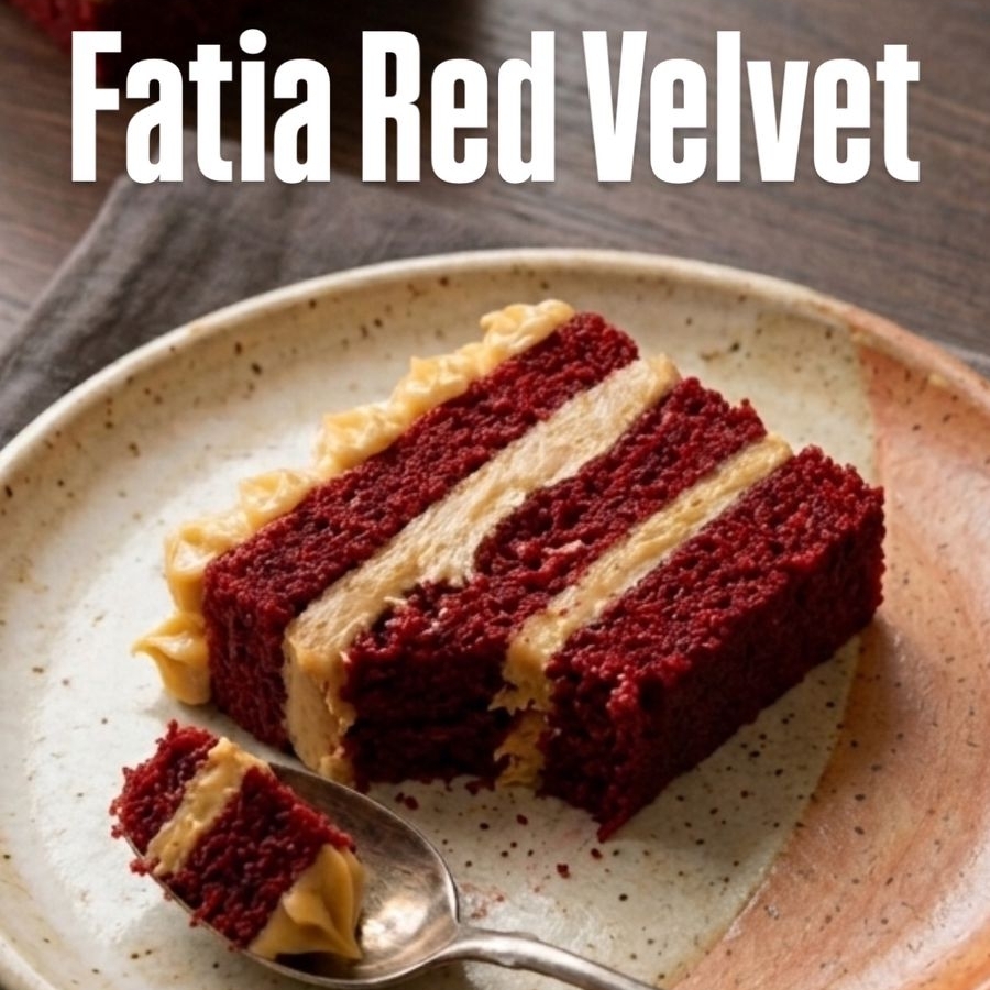 Novidade na nossa loja!
Fatia massa red velvet recheios e cobertura de ninho.