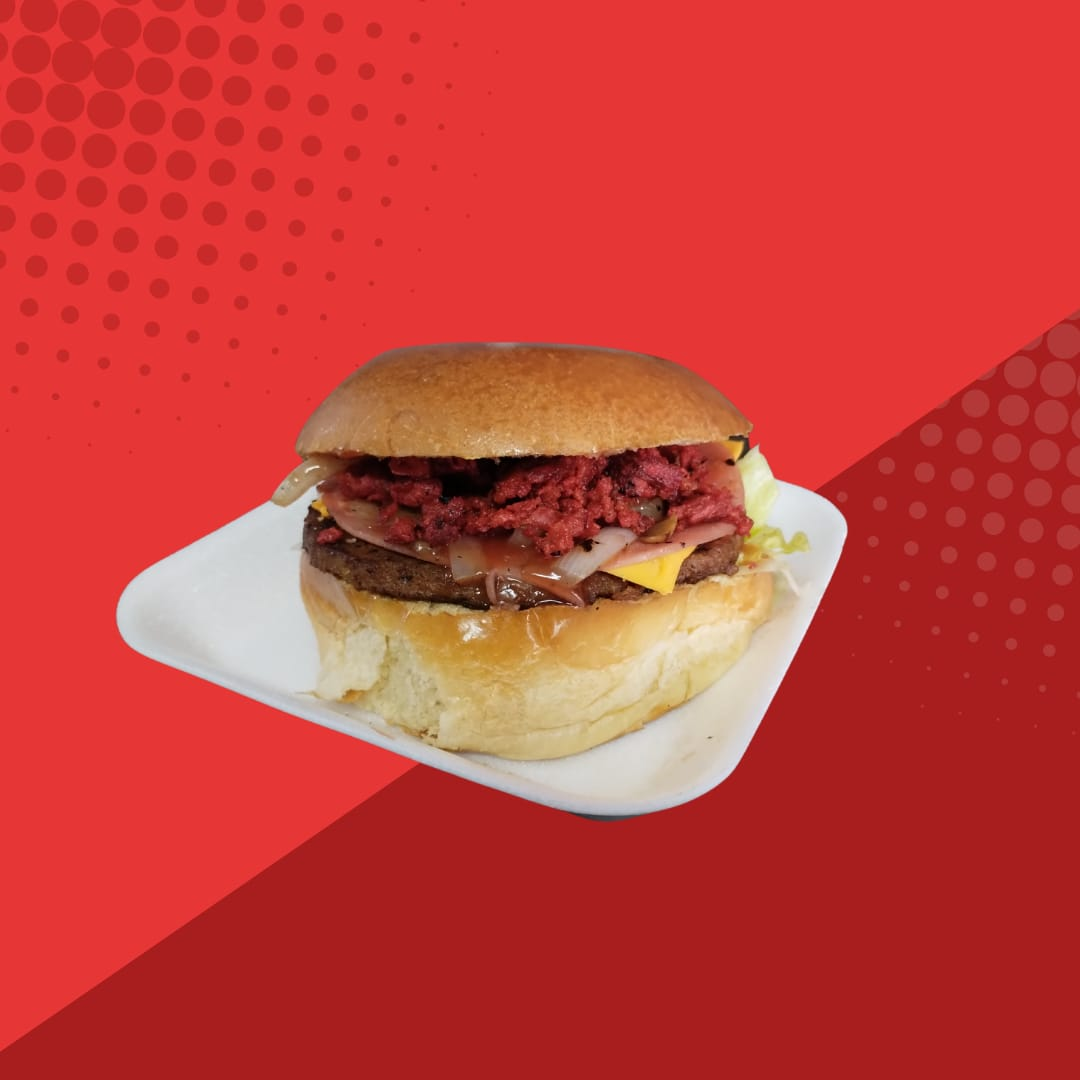 Hamburguesa chorizo