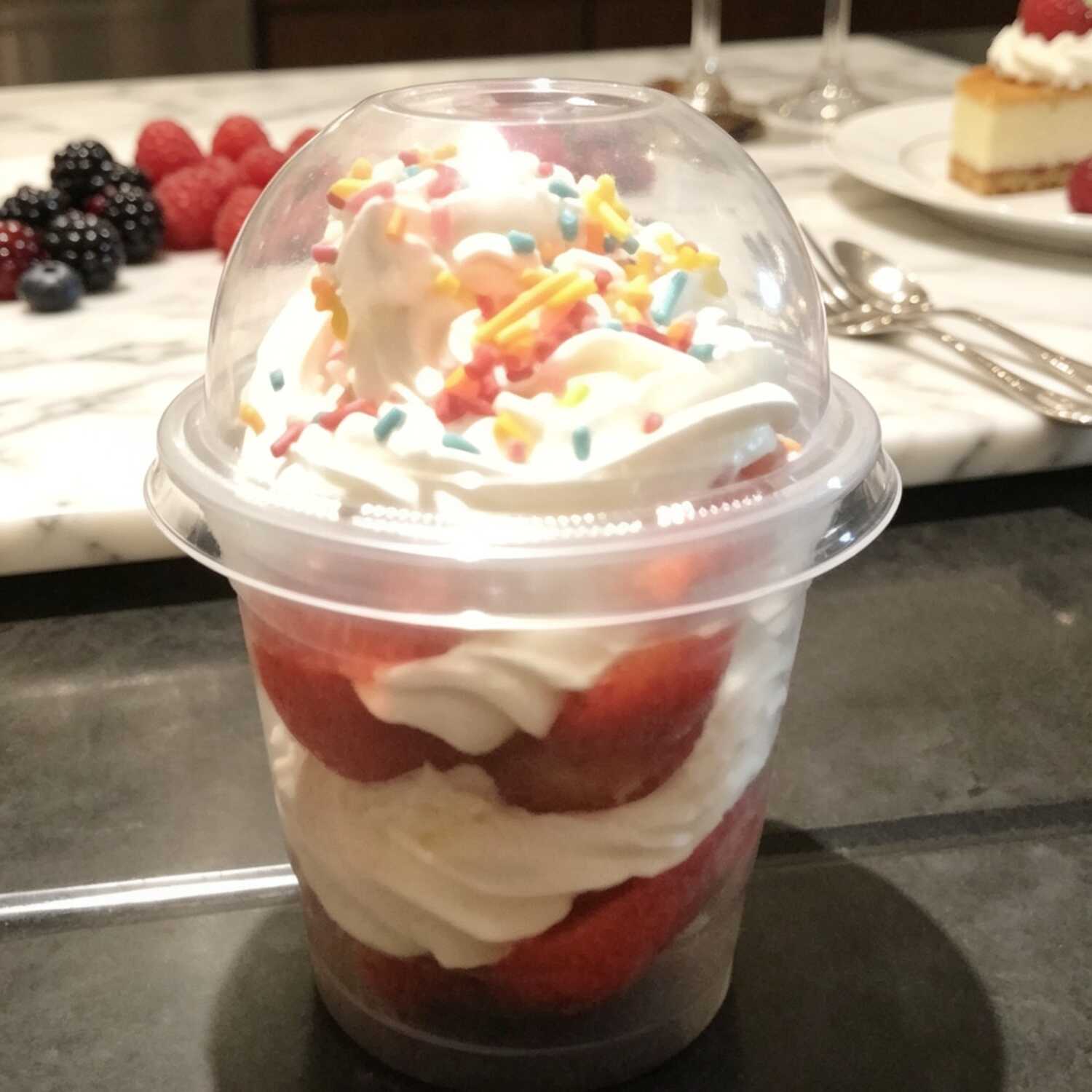 Fresas con crema 10z